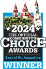 Winner - Best of St. Augustine 2024 Community Choice Award