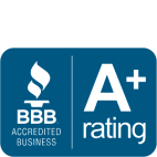 Logo - Better Business Bureau Accredited Business A+ rating